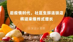 后疫情時代，社區生鮮連鎖店將迎來爆炸式增長